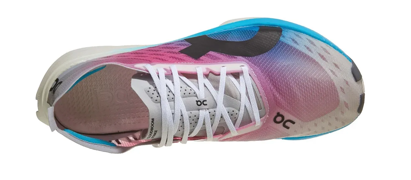 On Cloudboom Strike 25.0㎝【美品】 Women's Cloudboom Strike Running Shoe - White/Horizon